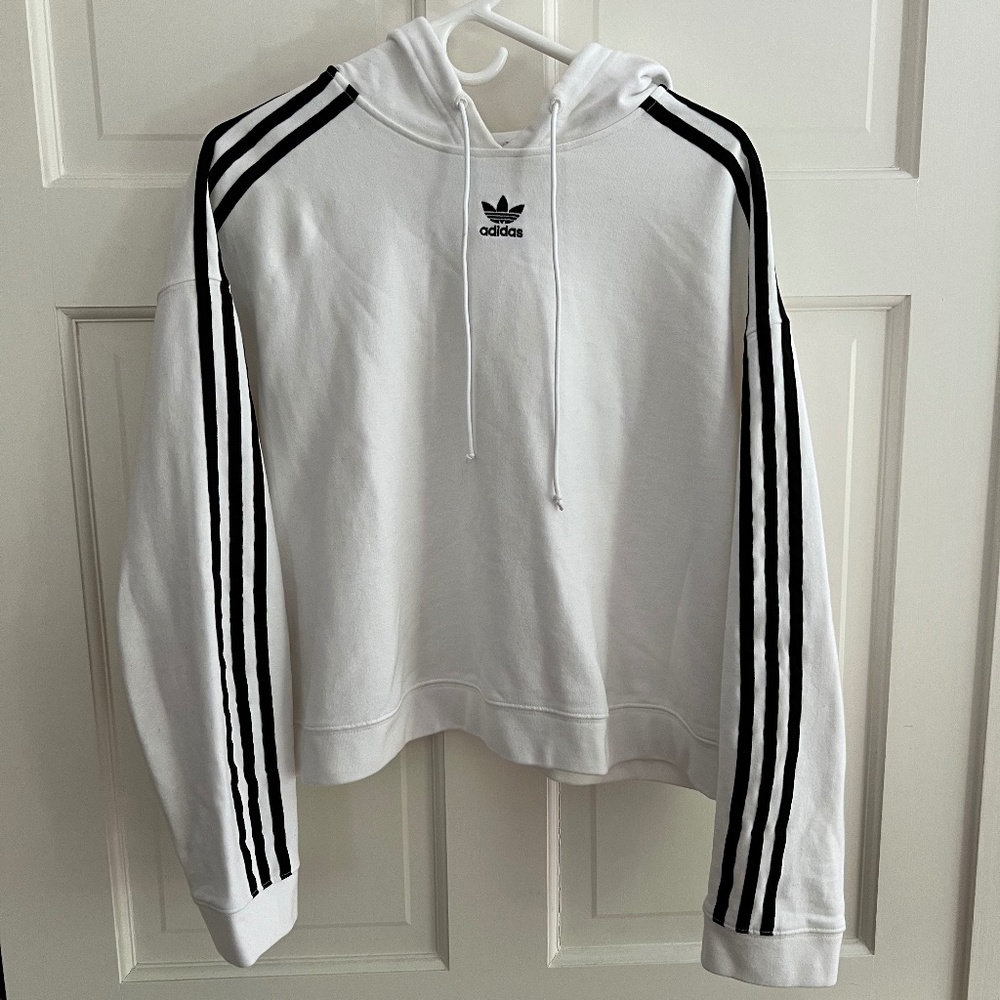 Womens Adidas Cropped hoodie size Large